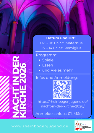 26-03-07 Nacht in der Kirche - Flyer