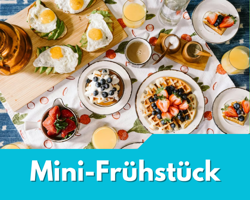 Button Mini-Frühstück