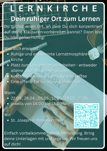 Lernkirche Flyer